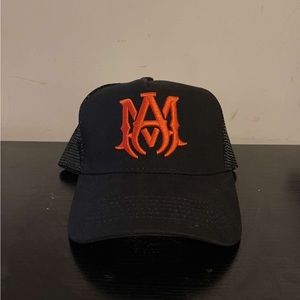 Amiri Trucker Red logo one size
